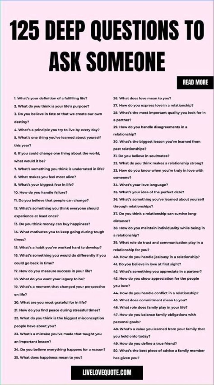 100+ Deep Questions to Ask a Girl PairedLife