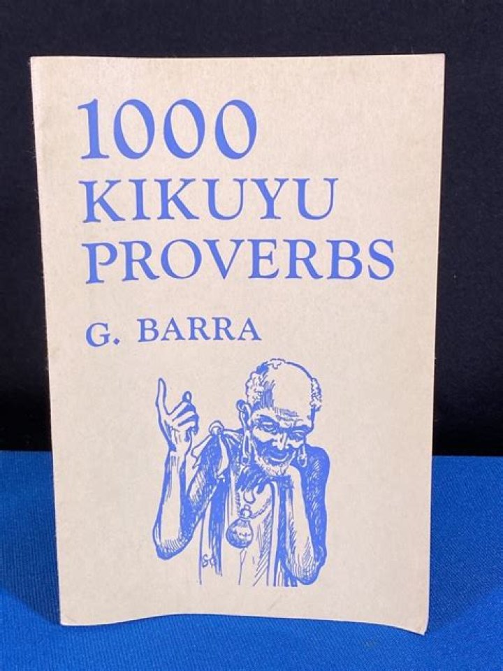 1000 Kikuyu Proverbs by G Barra Nuria Store