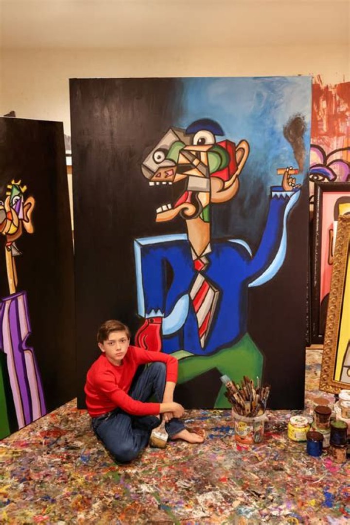 11YearOld Andres Valencia Takes Art World By Storm Book Review and Ratings by Kids Micah