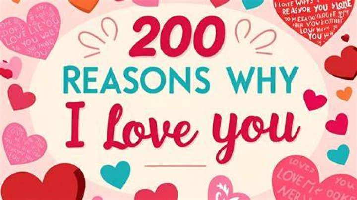 200 Reasons Why I Love You List For Adults & Kids (Free Printable)