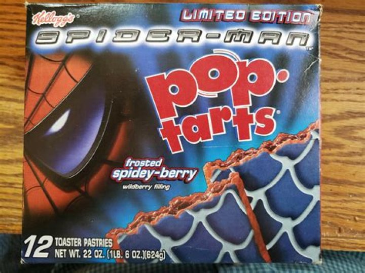 2002 SpiderMan Movie PopTarts Vintage Print Ad/Poster Marvel Official