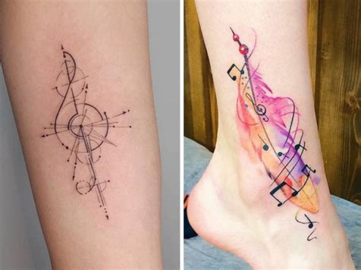 22+ Music Tattoo Designs, Ideas Design Trends Premium PSD, Vector
