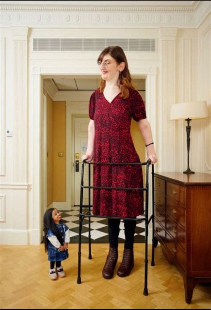 24yearold Turkish woman Rumeysa Gelgi , who stands 215.16... News