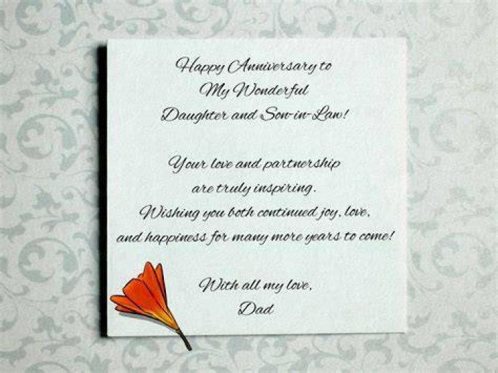 30+ Anniversary Wishes For Daughter And Son In Law