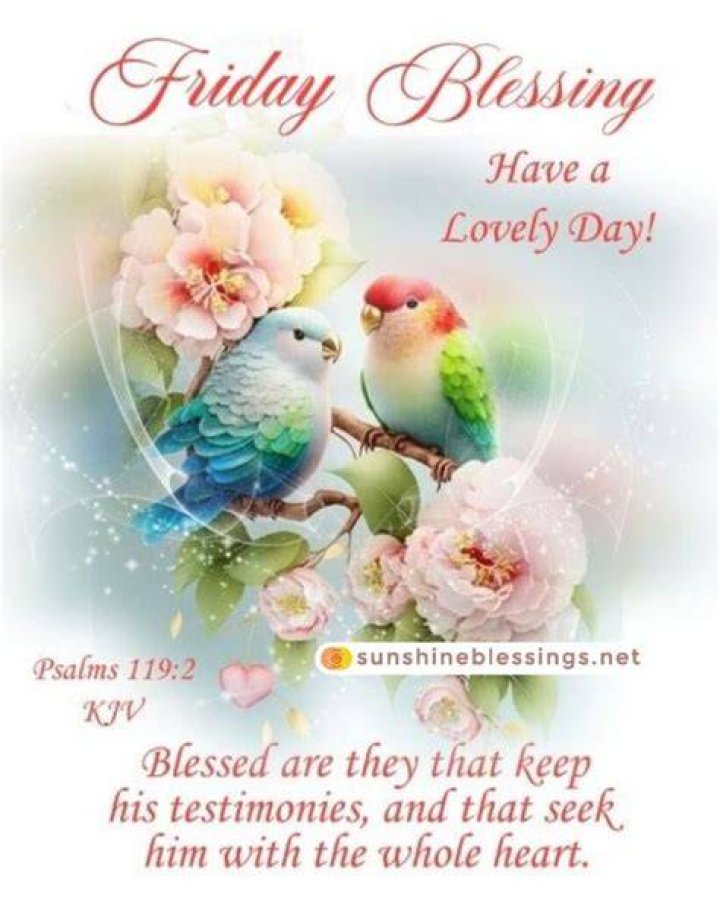 36 Friday Blessings Beautiful Blessings To Share And Pray [With Images