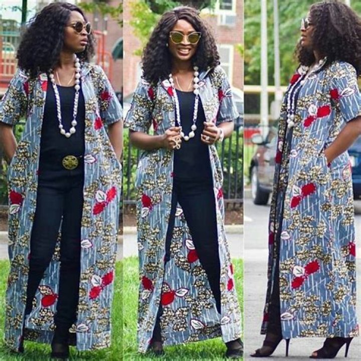 40 Ankara Kimono Styles 2018 That are Stylish and Classic for Beautiful