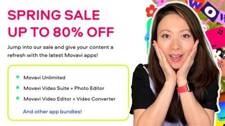 50% off on Movavi Video Editor Plus 2023
