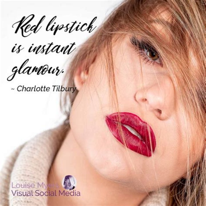 50 Red Lipstick Quotes For Instagram To Slay Your Followers