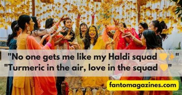 65+ Mesmerizing Haldi Quotes & Captions For Instagram In 2023