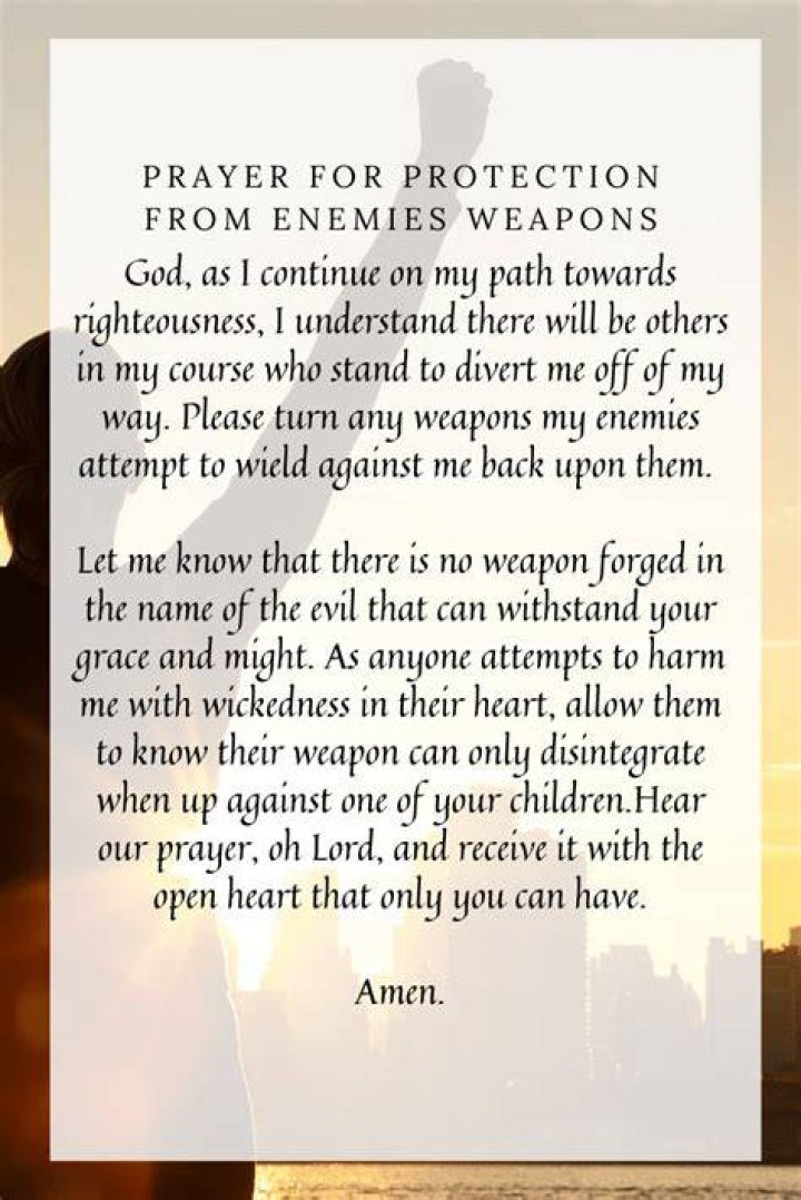 7 Powerful Prayers to Destroy your Enemies in 24 Hours