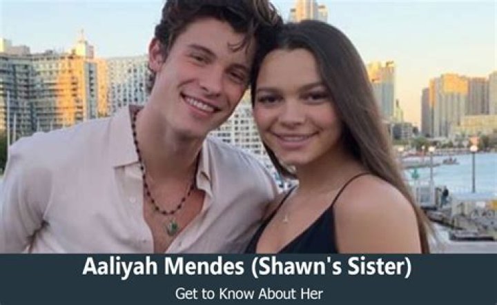 Aaliyah Mendes – All About Shawn Mendes Sister