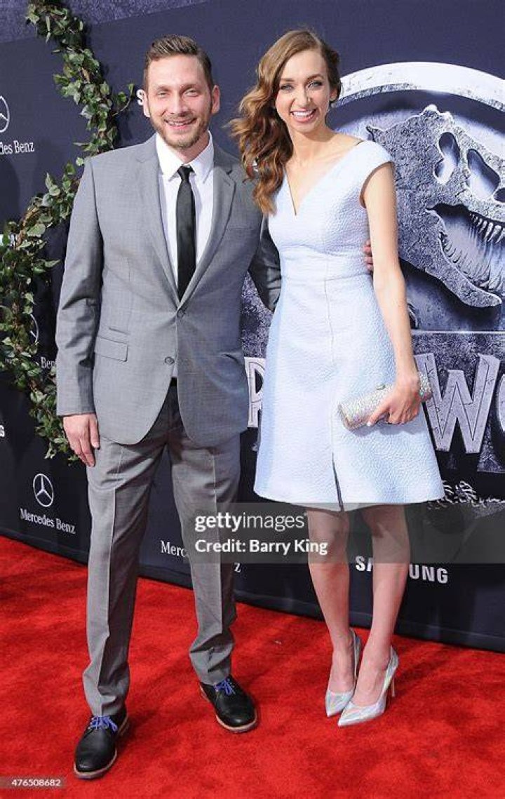 Actress Lauren Lapkus and brother Julian arrive at Universal Pictures