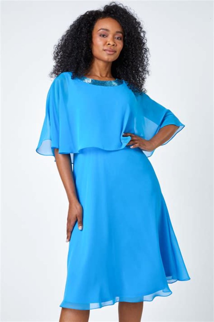 Ad Cape Chiffon Detail Belted Palazzo Jumpsuit. Tags Glamorous, Pink