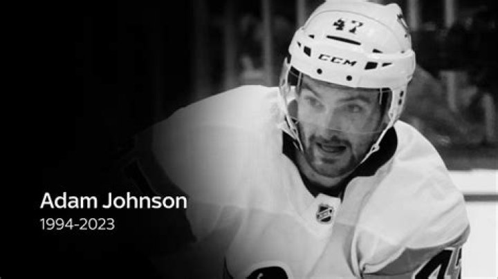Adam Johnson hockey accidentAdam Johnson Injury VideoAdam Johnson