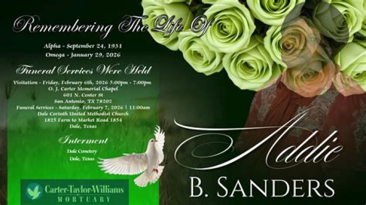 Addie Tyson Carter Obituary Virginia Beach, VA