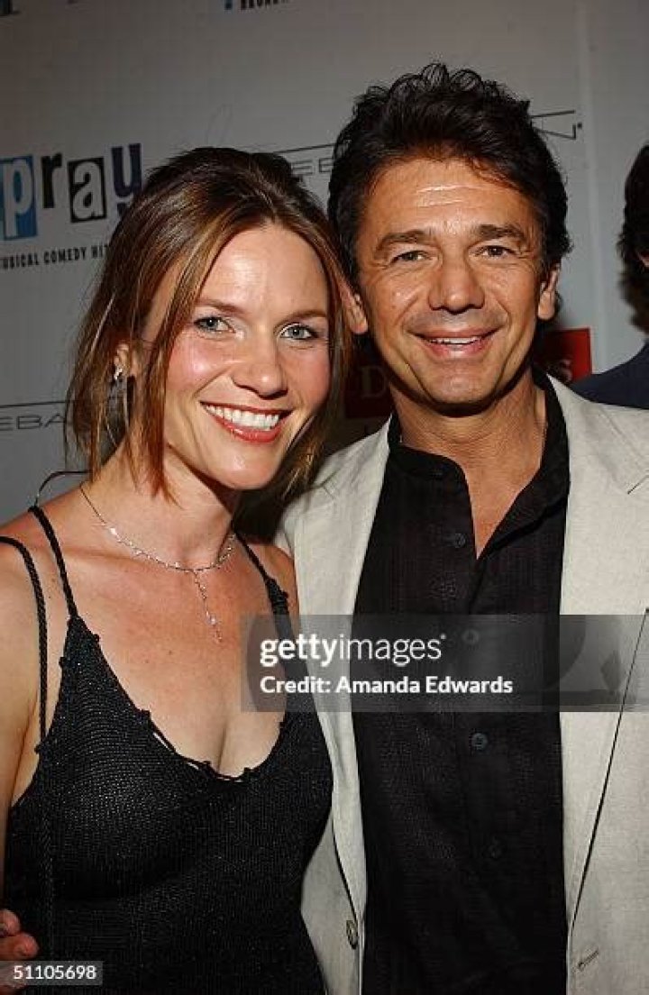 Adrian Zmed and his wife Susan Wood Photo credit Stephen Thorburn http//www