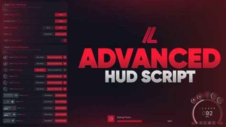 Advanced HUD button
