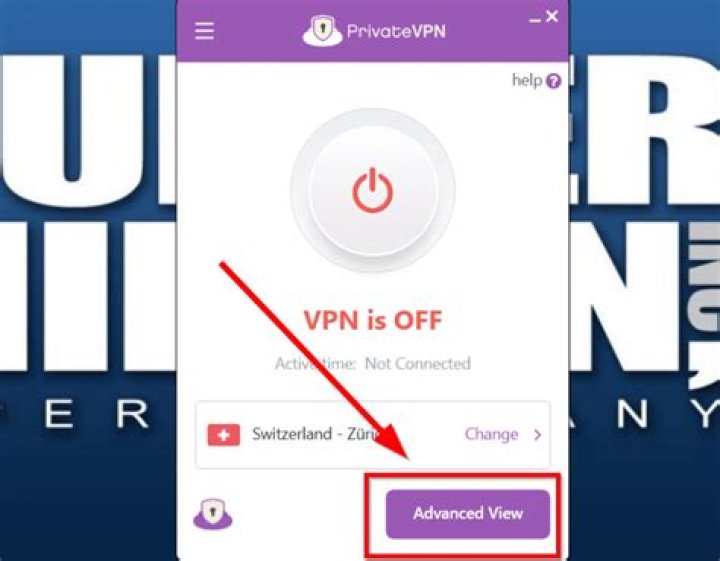 Advanced View Button