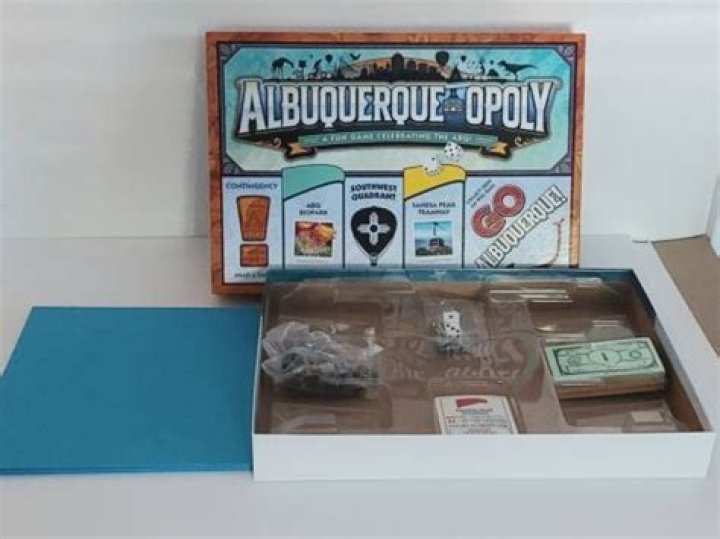ALBUQUERQUEOPOLY Board Game Abq Late For and 50 similar items