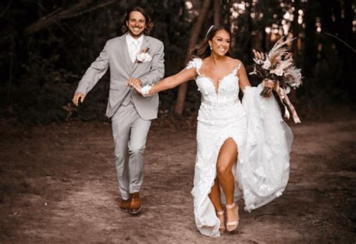 Alexandra Kay Weds Indiana Touchette In Romantic Wooded Ceremony Country Now