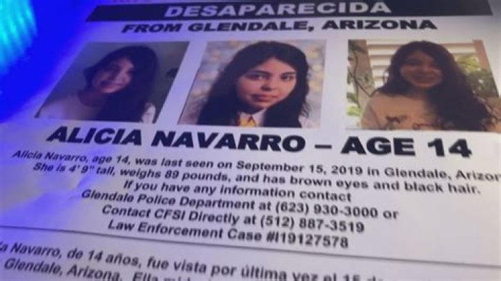 Alicia Navarro Missing Arizona girl walks into police station four