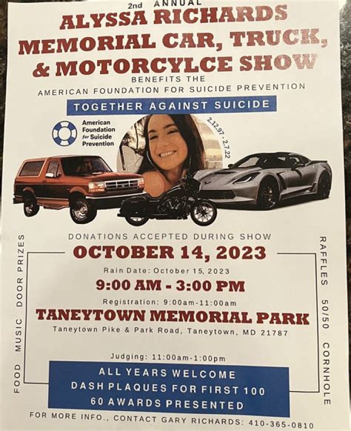 Alyssa Richards Maryland Obituary broug... New Windsor, Speed Limit, February 7, Kittens And