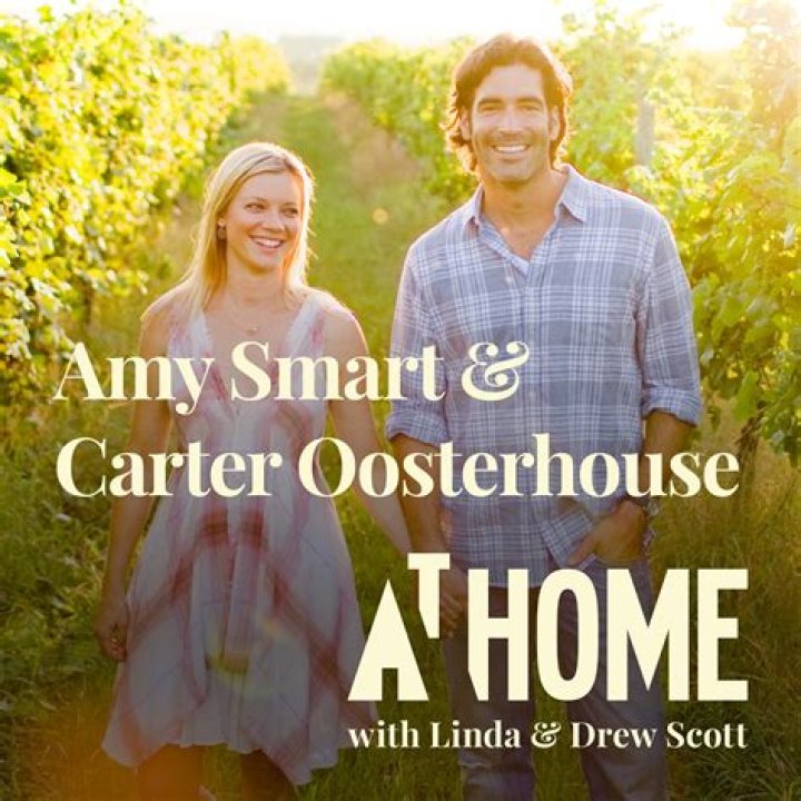 Amy Smart, Carter Oosterhouse and Baby Flora at Home