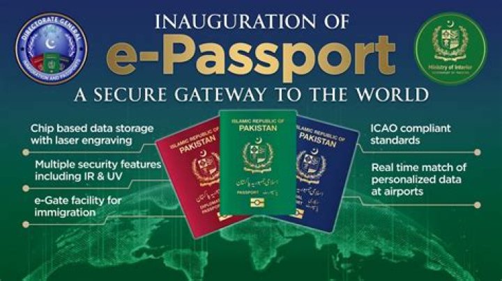An image of an E-passport symbol.