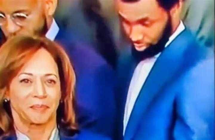 Andrew Wiggins Caught Checking Out VP Kamala Harris&rsquo; Booty During