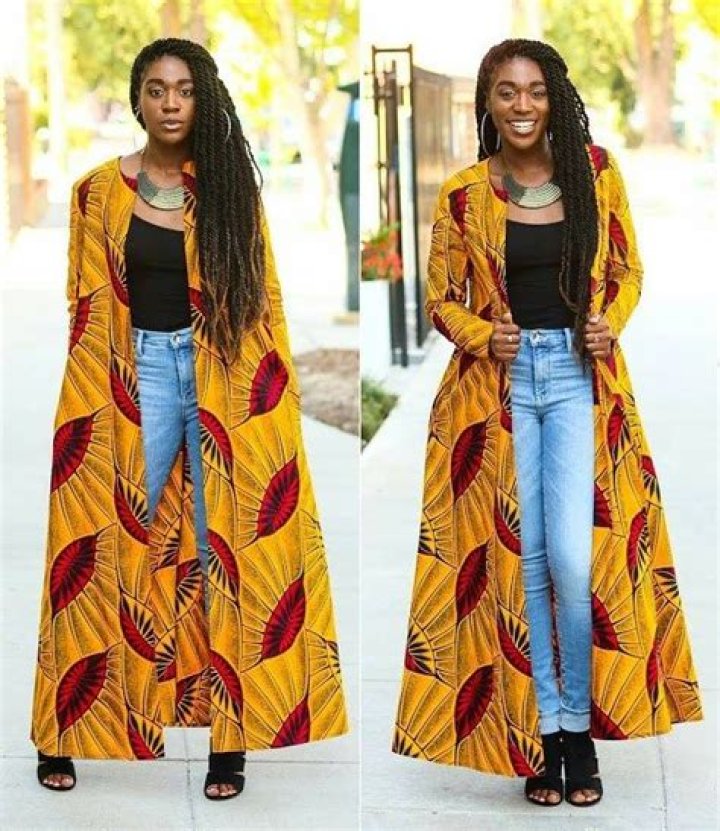 Ankara Kimono Jackets for Every Fashionista. Classy and Stylish Ankara