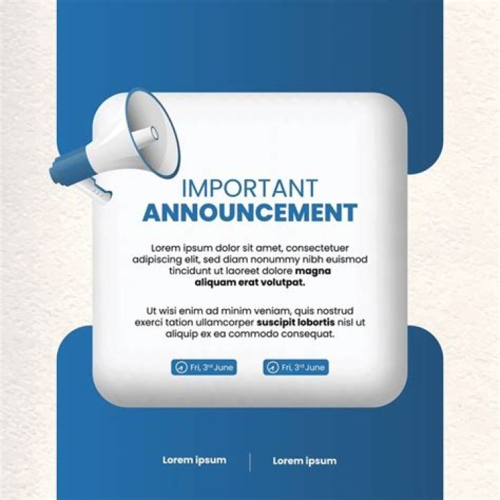 Announcement, Gscone