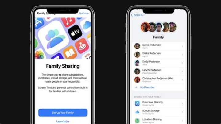 Apple Icloud Backup Family Sharing