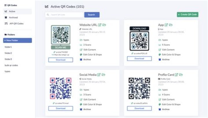 APS Mobile app QR code 