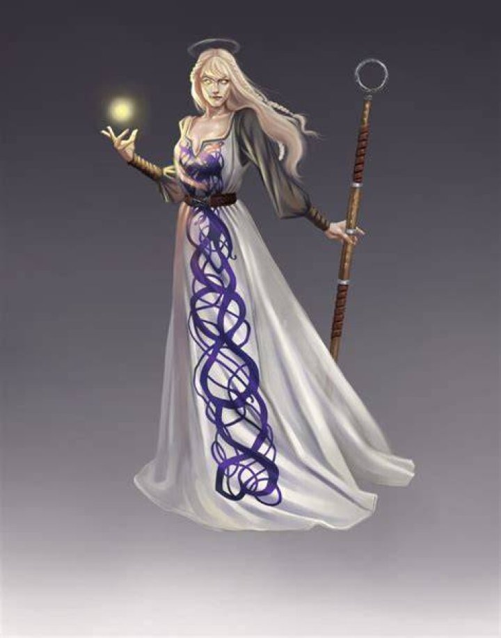 [ART] Female Aasimar Character illustration r/DnD