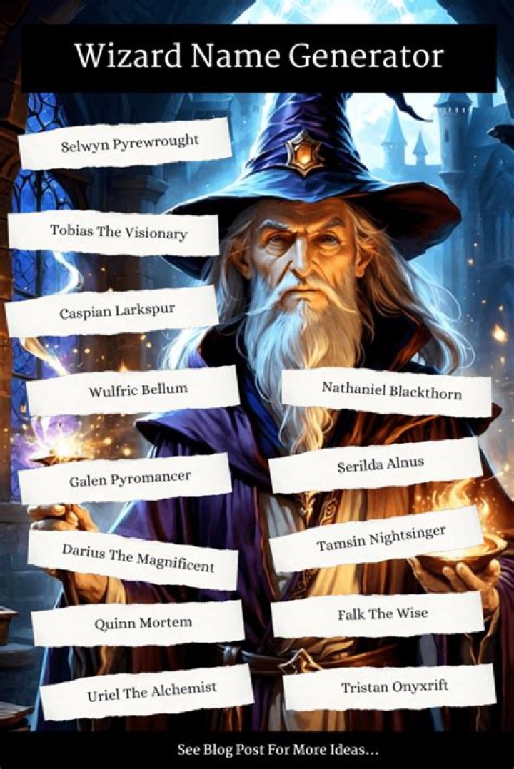 [art] Wizard names for the wizards who just happen to crop up in a