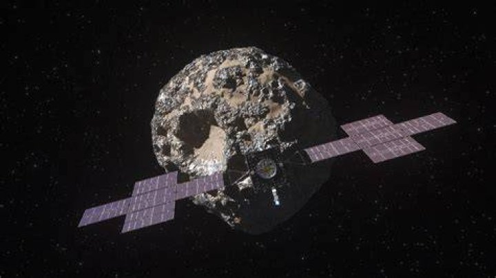 Asteroid Bennu, captured by NASA’s Osiris-Rex spacecraft.