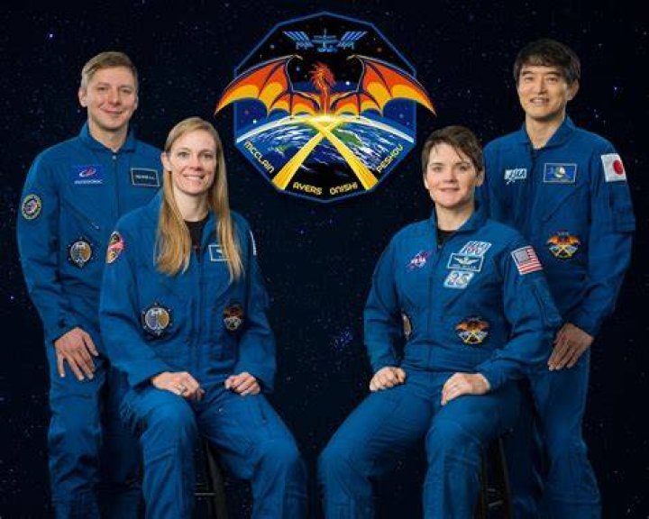 Astronaut family portraits CBS News