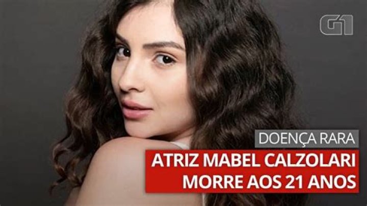 Atriz Mabel Calzolari morre aos 21 anos vítima de doença rara Jovem Pan