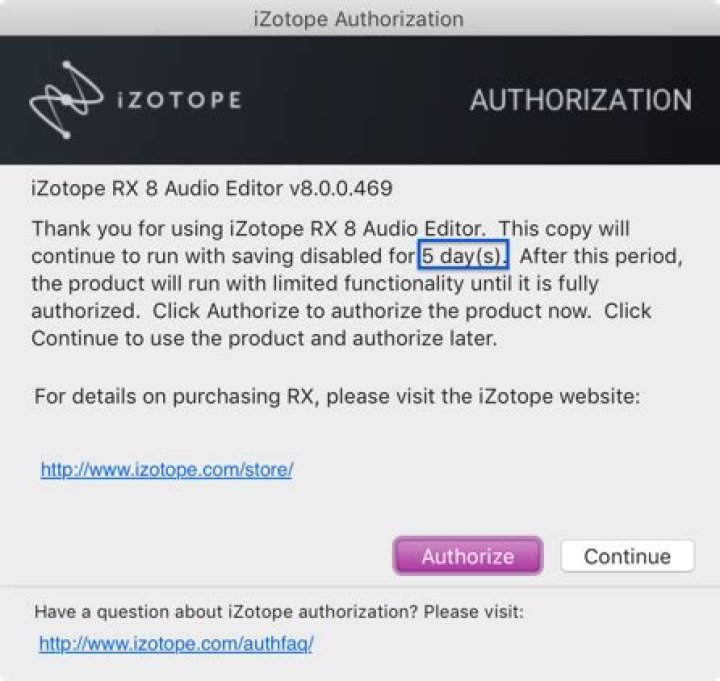 Authorization Trial Mode