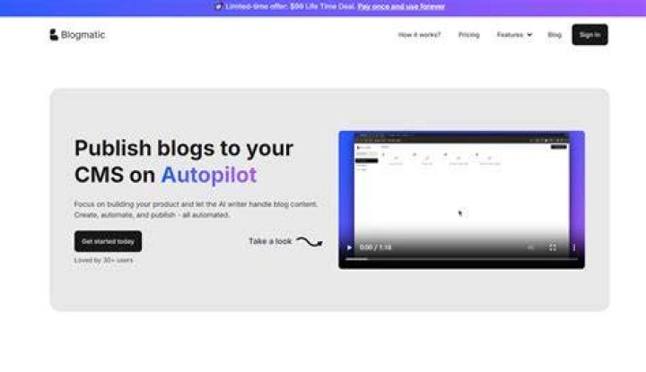 Automated Blog Posts Writer Online App