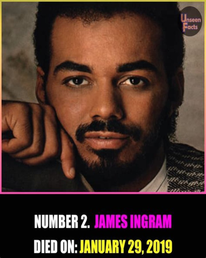 AwardWinning R&B Singer James Ingram Dies At 66 WBUR News