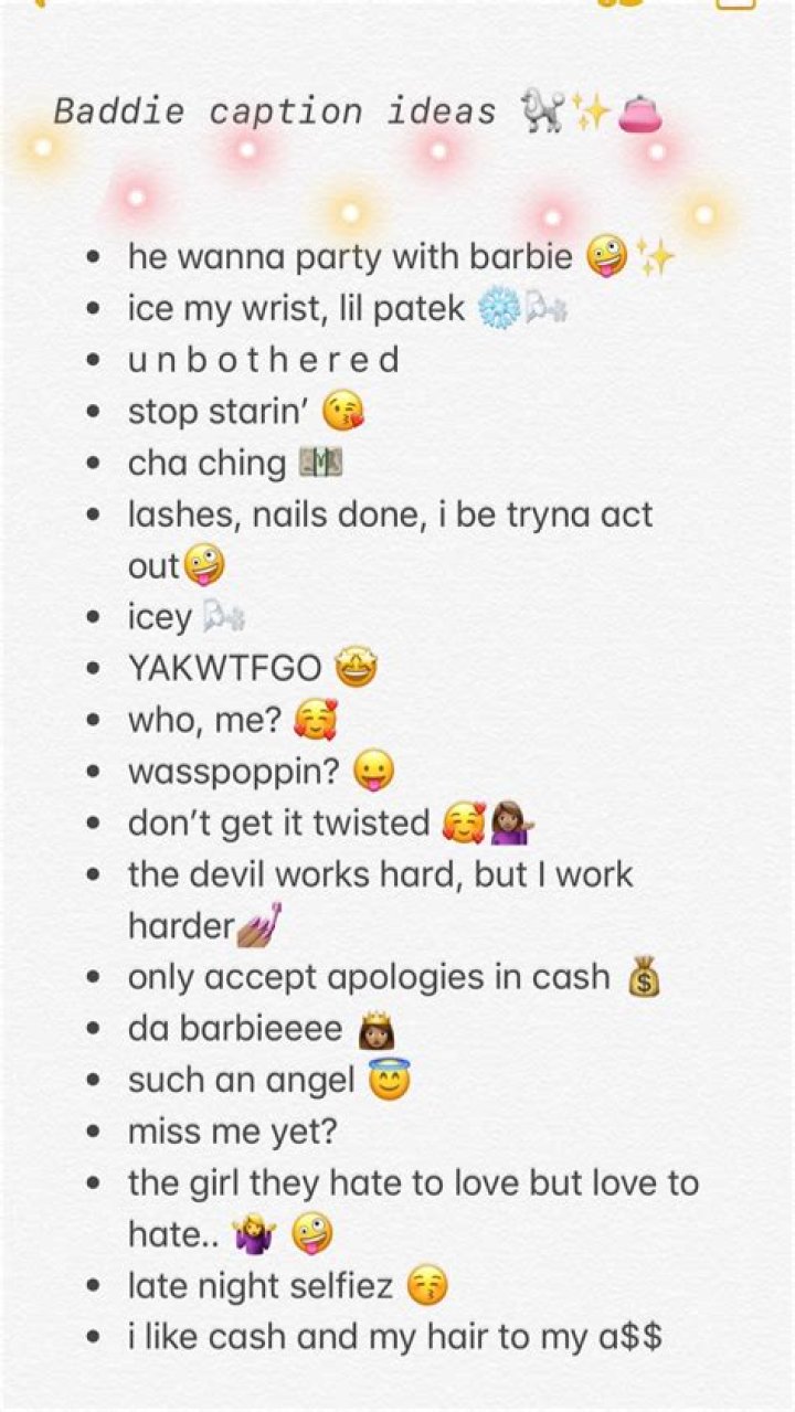 Baddie Instagram captions (inspo) 2019 Instagram quotes, Instagram