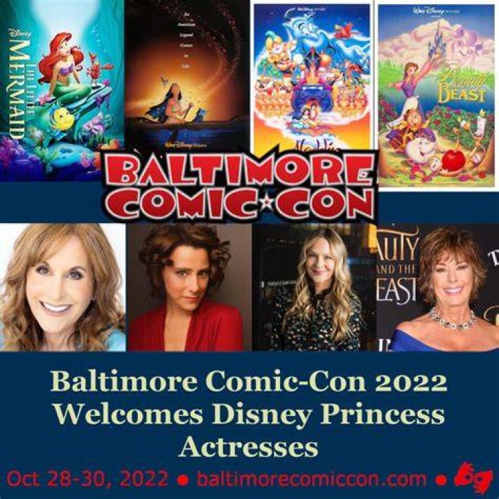 Baltimore ComicCon 2022 Disney Princess Actresses