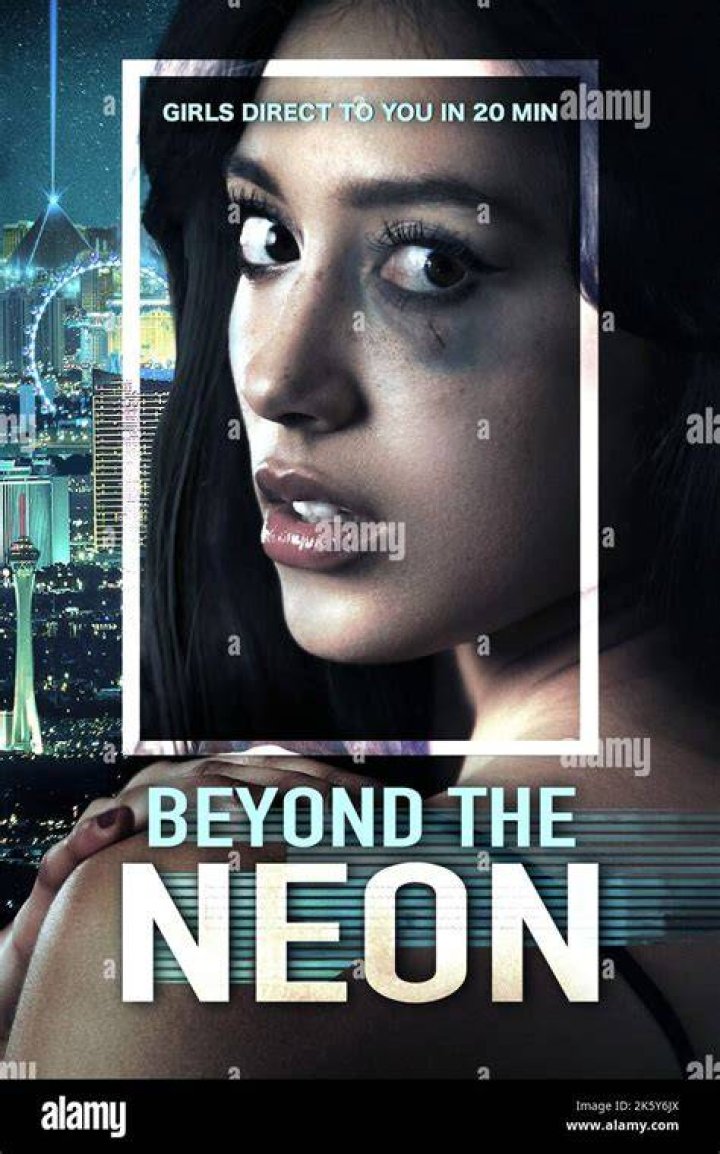 BEYOND THE NEON, poster, Cynthia Lucero, 2022. &copy; Gravitas Ventures