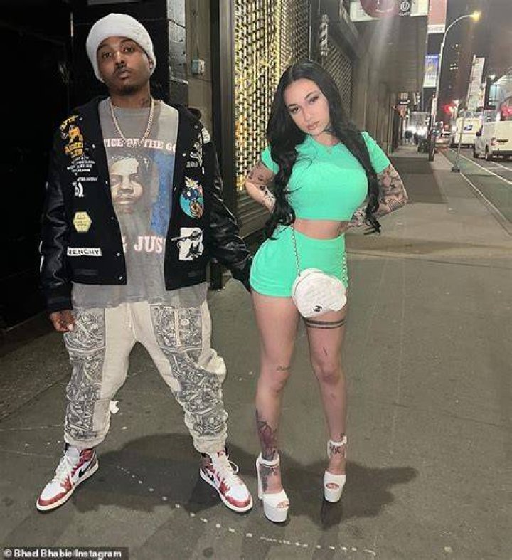 Bhad Bhabie Breaks the as She Twerks on Her Mom in Pink Bikini
