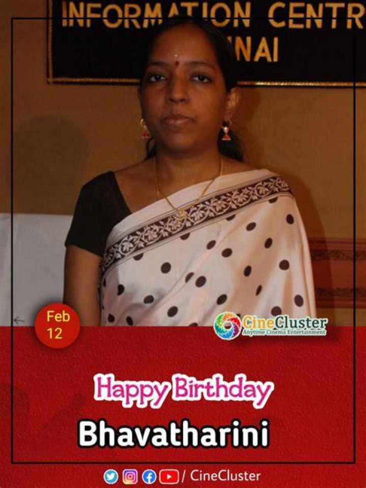 Bhavatharini Age, Husband, Date of birth, Children, Family, Photos