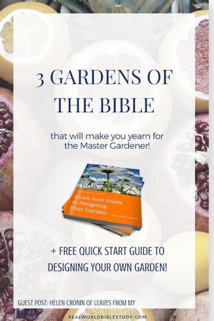 Biblical Garden Names Fasci Garden