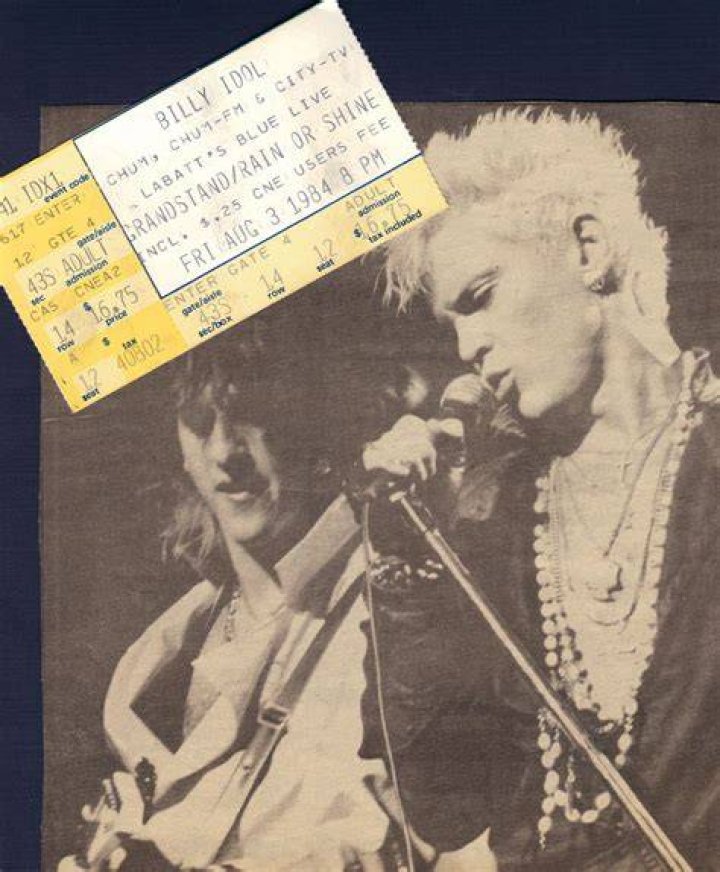 Billy Idol 1984 Billy idol albums, Billy idol, Rock album covers