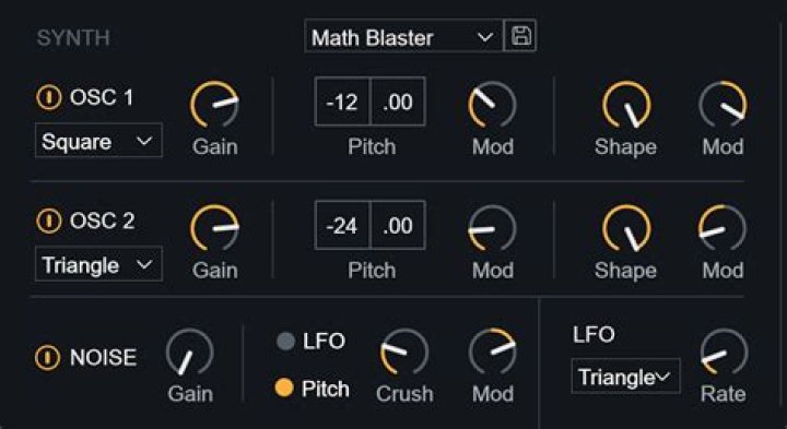 Biovox Synth params