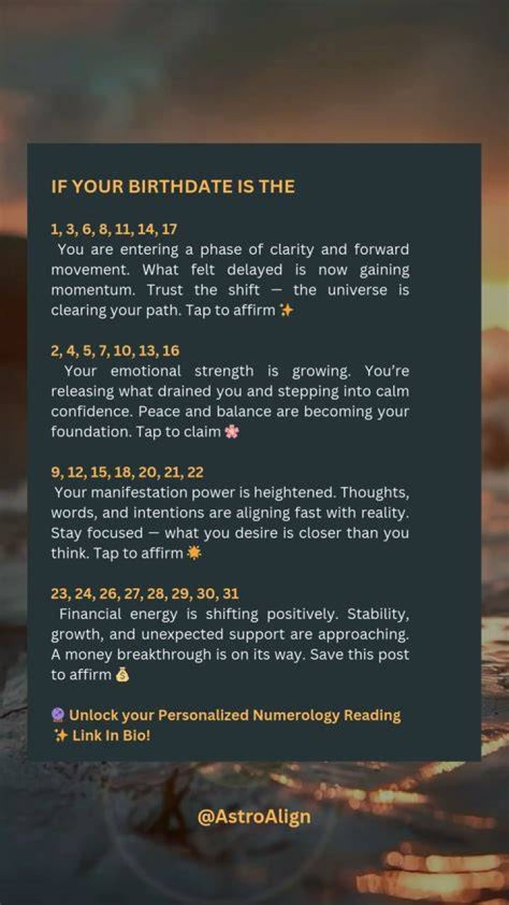 Birthdate, Gscseven